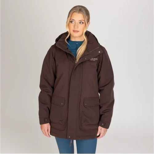 Aubrion Equestrian Winter Coat - Espresso