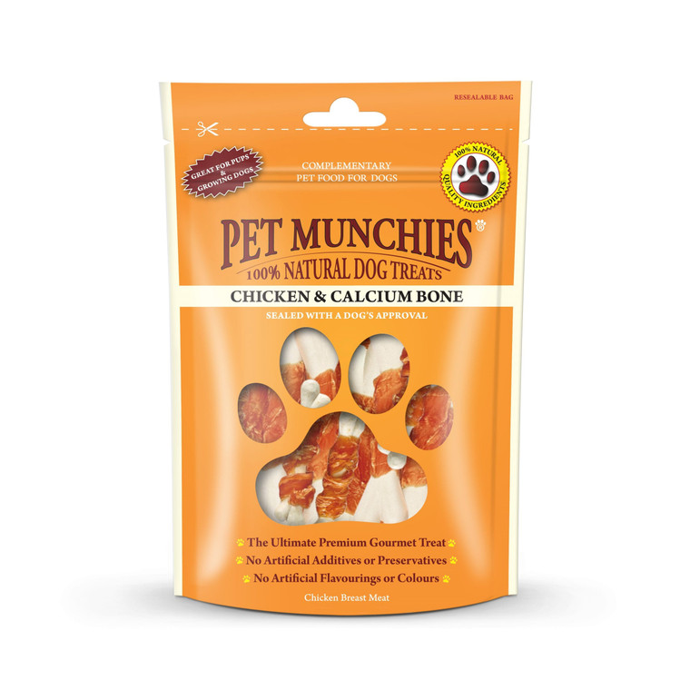 Pet Munchies Chicken and Calcium Bones Dog Treats