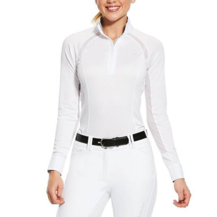 Ariat Sunstopper Pro 2.0 1/4 Zip Show Shirt