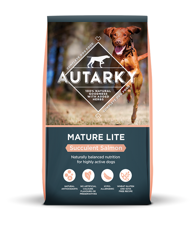 Autarky Dog Food Mature Lite Salmon - 12kg