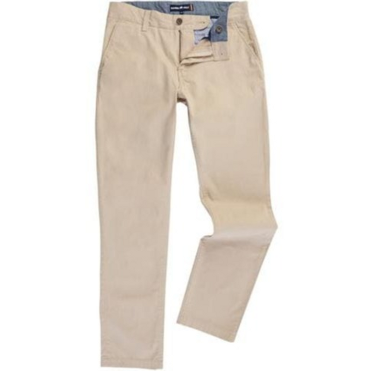 Raging Bull Canvas Trousers - Stone