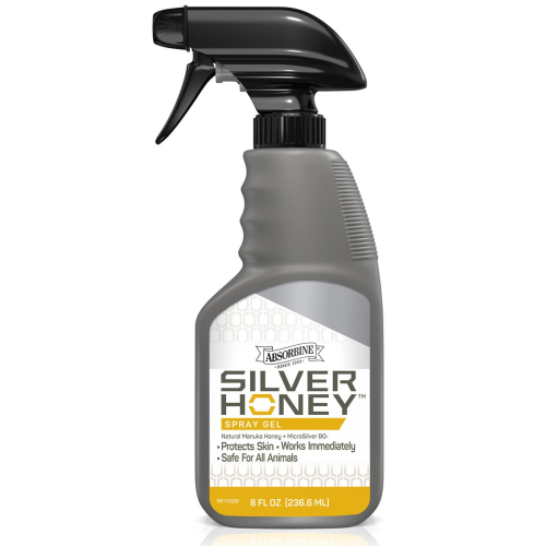 Absorbine Silver Honey Rapid Wound Repair Spray Gel - Derby Equestrian ...