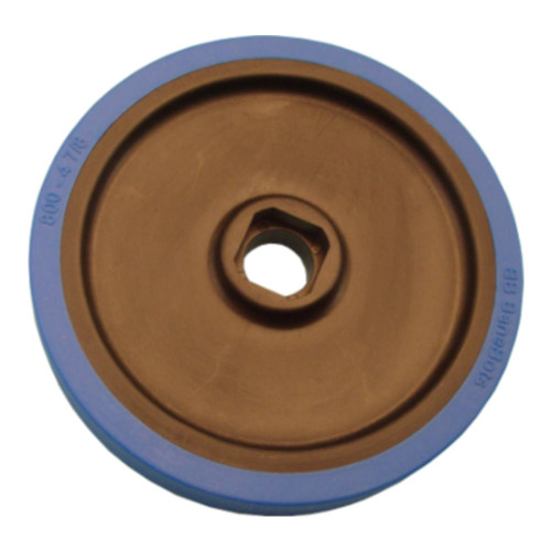 BaneBots Wheel, 4-7/8" x 0.8", Hub Mount, 50A, Blue BaneBots Wheel, 4-7/8" x 0.8", Hub Mount, 50A, Blue