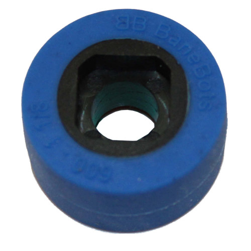 BaneBots T6 Wheel, 1-1/8" x 0.6", Hub Mount, 50A, Blue BaneBots T6 Wheel, 1-1/8" x 0.6", Hub Mount, 50A, Blue
