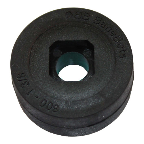 BaneBots T6 Wheel, 1-3/8" x 0.6", Hub Mount, 60A, Black BaneBots T6 Wheel, 1-3/8" x 0.6", Hub Mount, 60A, Black