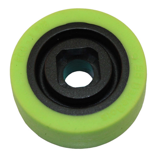 BaneBots T6 Wheel, 1-5/8" x 0.6", Hub Mount, 30A, Green BaneBots T6 Wheel, 1-5/8" x 0.6", Hub Mount, 30A, Green
