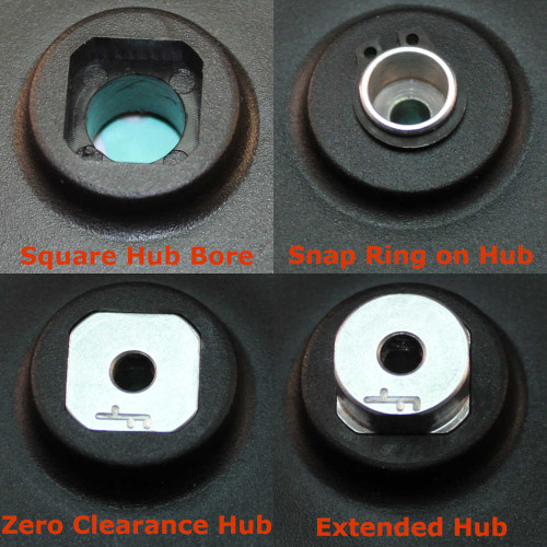 BaneBots T6 Wheel, 2-3/8" x 0.6", Hub Mount, 50A, Blue BaneBots T6 Wheel, 2-3/8" x 0.6", Hub Mount, 50A, Blue