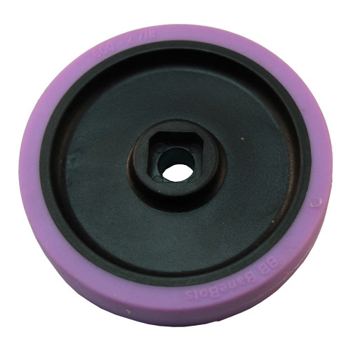 BaneBots T6 Wheel, 2-7/8" x 0.6", Hub Mount, 20A, Purple BaneBots T6 Wheel, 2-7/8" x 0.6", Hub Mount, 20A, Purple