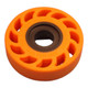 BaneBots Compliant Wheel, 3" x 0.8", Hub Mount, 40A, Orange