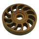 BaneBots Compliant Wheel, 4" x 0.8", Hub Mount, 60A, Black