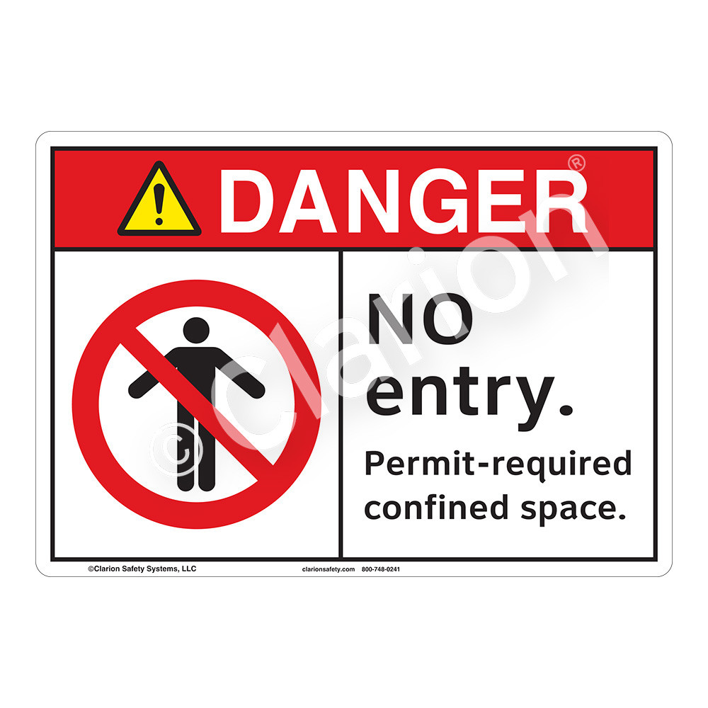 Danger No Entry (F1145-) Sign