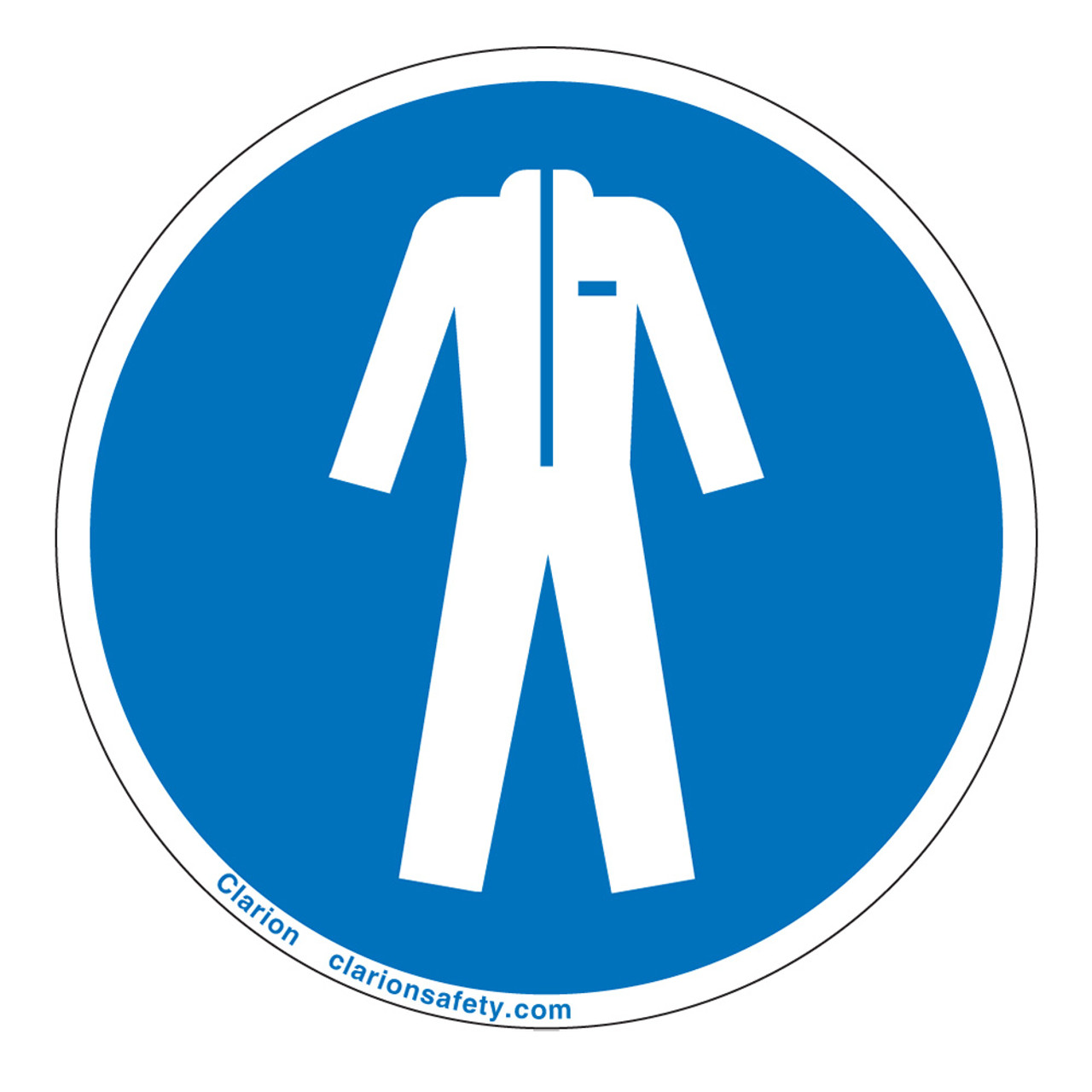 Wear Protective Clothing Label (IS6056-)
