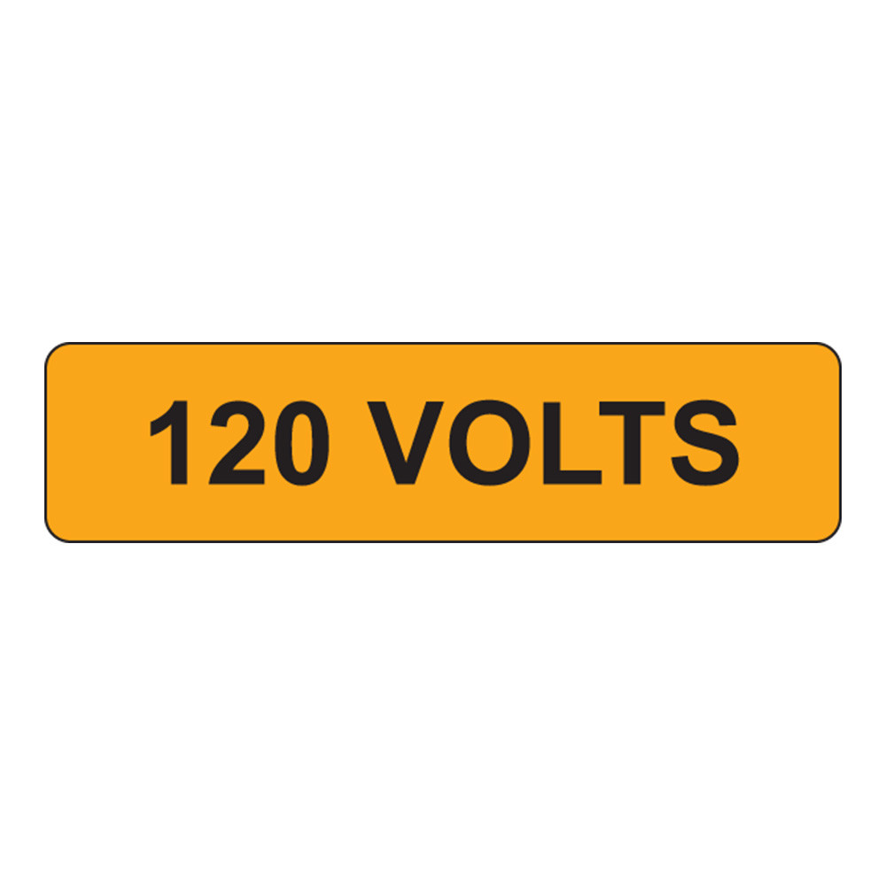 6000 MARKS LABELS & VIGNETTES vol. 2/マーク High Voltage and Fuse Labels - 120 Volts Label (V120-)