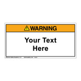 Custom Warning Label Custom Warning Label