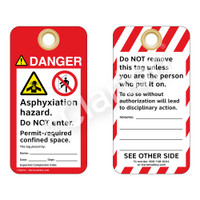 Confined Space Tags