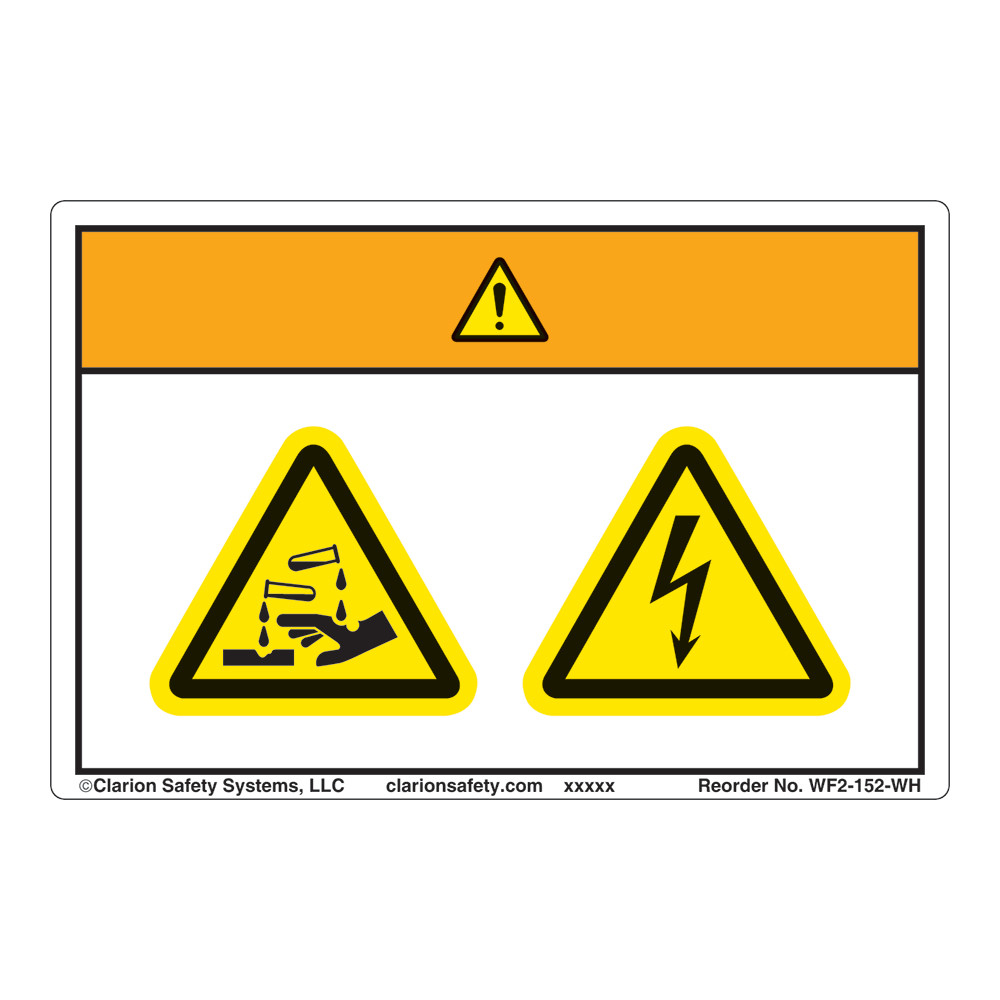 Chemical Hazard Labels | Clarion Safety Systems