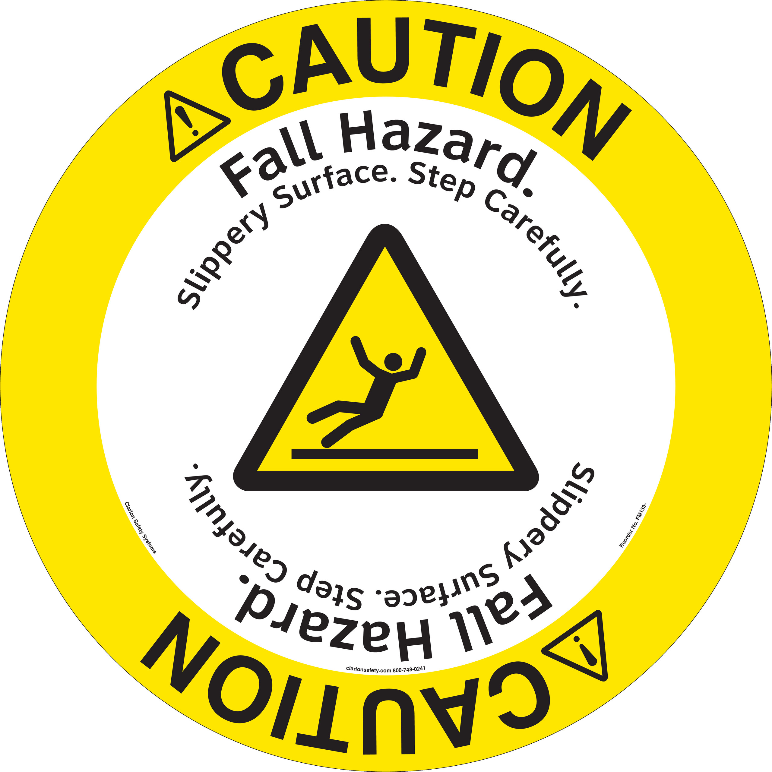 Slip, Trip and Fall Signs Clarion Safety Systems