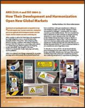 ANSI, ISO and New Global Markets