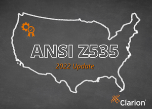 ANSI Z535 to be Republished For 2022
