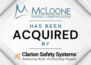 Clarion Safety Systems Acquires McLoone Metal Graphics