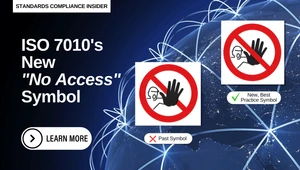ISO 7010 No Access Symbol Update