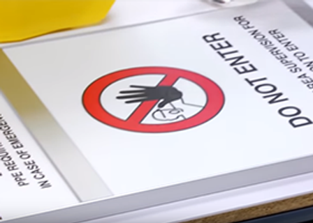 Lab Hazard Safety Signs Video