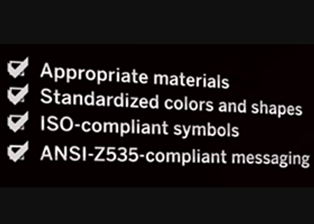 Safety Signs and Labels Risk Assessment Video