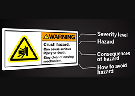 Safety Signs and Labels Semiotics Video