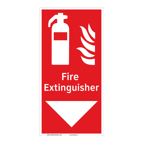 Fire Extinguisher Sign (F1005-) Fire Extinguisher Sign (F1005-)