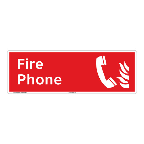 Fire Phone Sign (F1014)