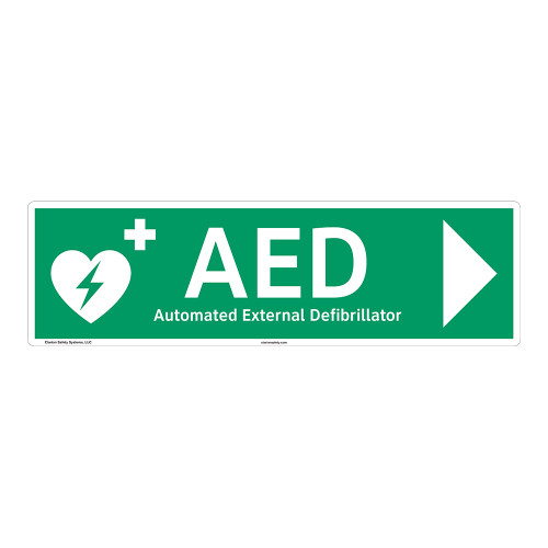 AED Sign (F1034-)