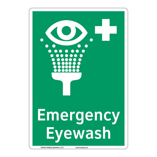 Emergency Eyewash Sign (F1048-)