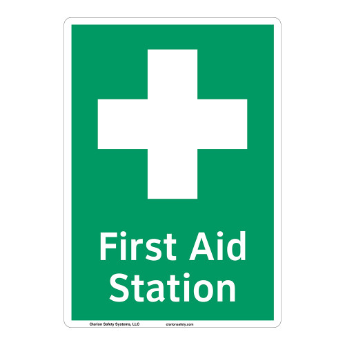 First Aid Station Sign (F1053-)