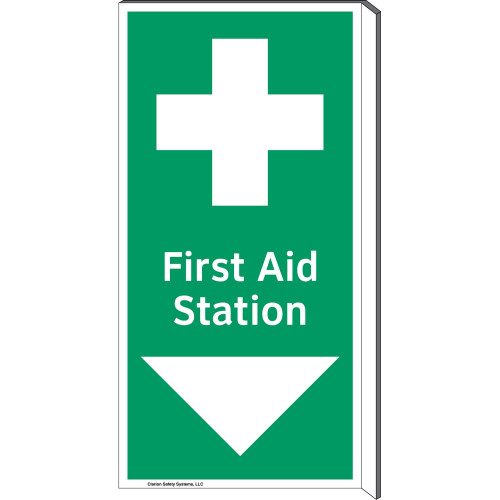First Aid Station Sign (F1057F-) First Aid Station Sign (F1057F-)