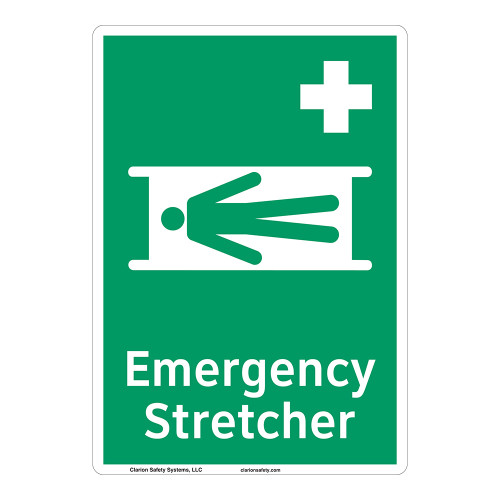 Emergency Stretcher Sign (F1063-)