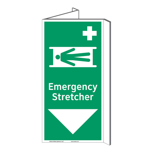 Emergency Stretcher Sign (F1067P-)