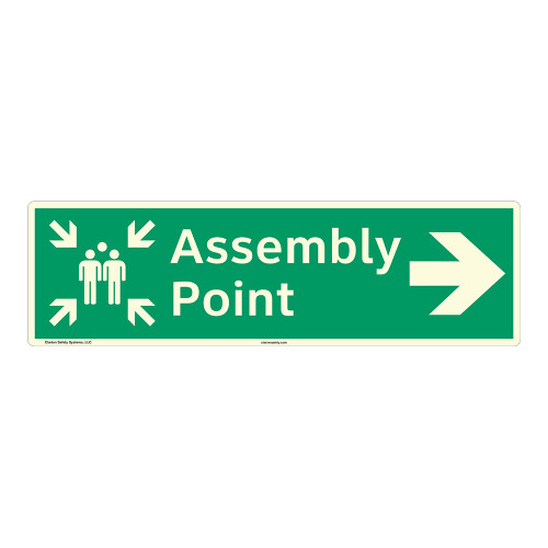 Assembly Point Sign (F1088-)