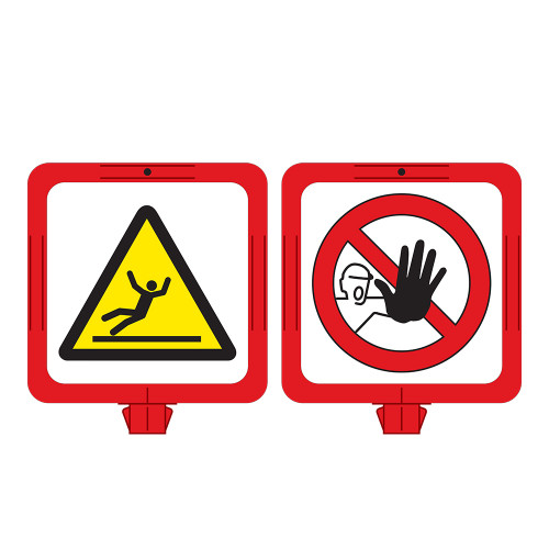 Fall Hazard/Stay Clear Sign (F1289-)