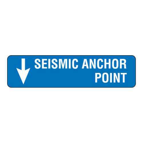 Seismic Anchor Point Label (SEISTD-)