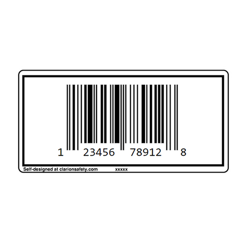 Custom UPC Barcode Label