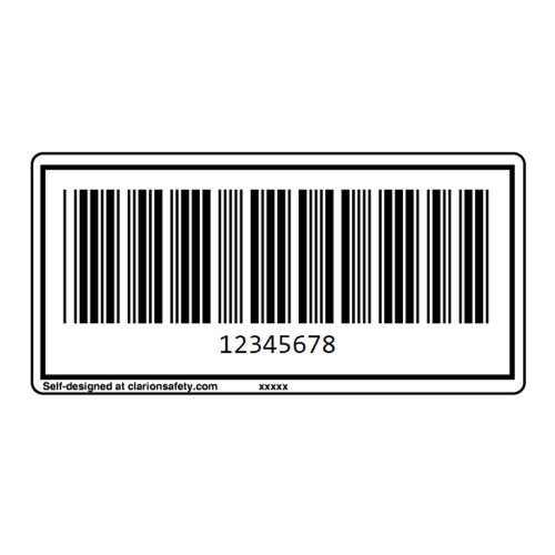 Custom CODE39 Barcode Label