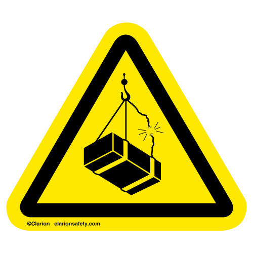 Crush Hazard/Overhead Load Label (IS6046-)