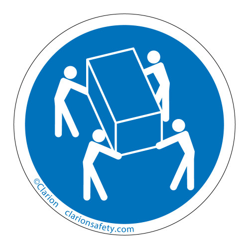 Use Four Person Lift Label (IS6025-) Use Four Person Lift Label (IS6025-)