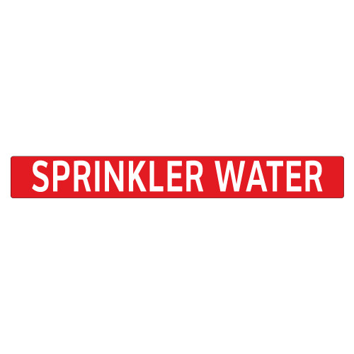 SPRINKLER WATER Pipe Marker (PS-PR4R)