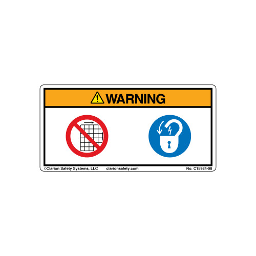 Warning/Do Not Operate (C15924-08)