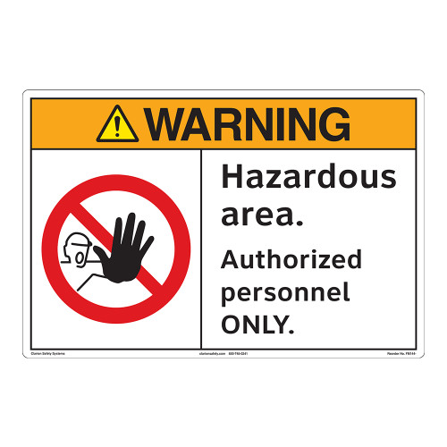 Warning/Area Floor Marker (FM144-)