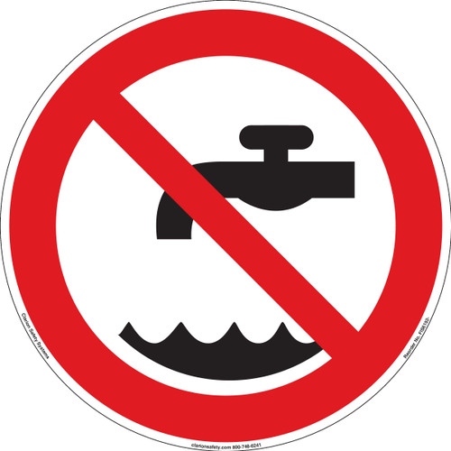 Do Not Use Water (FIS6192-)