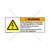 Warning/This Equipment is Supplied Label (H6010-483WHPL)