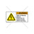 Warning/Risk of Electric Shock Label (H6010-448WHPU)