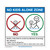 No Kids Alone Zone Sign (WS1050-2)